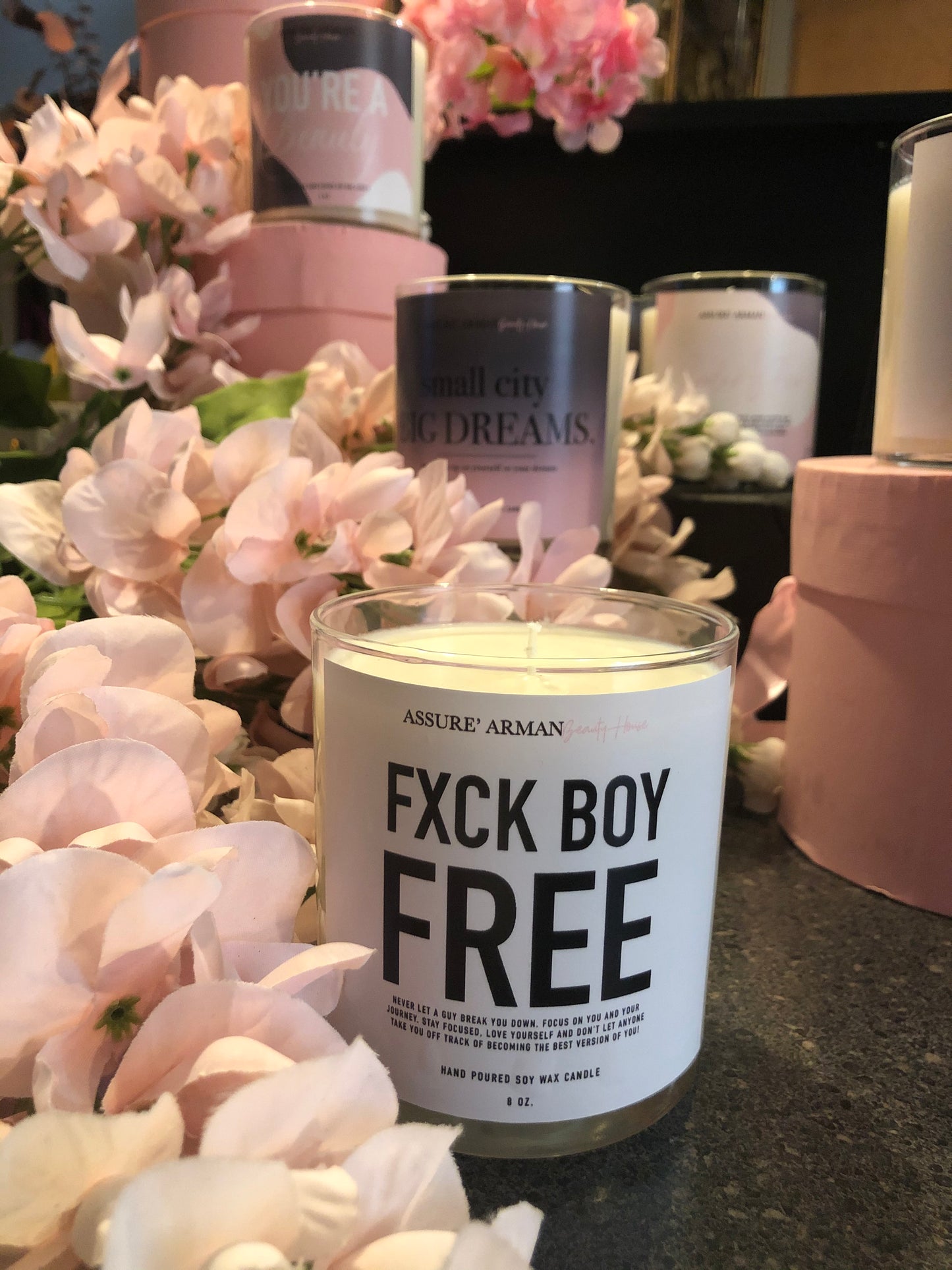 Fxck Boy Free Candle