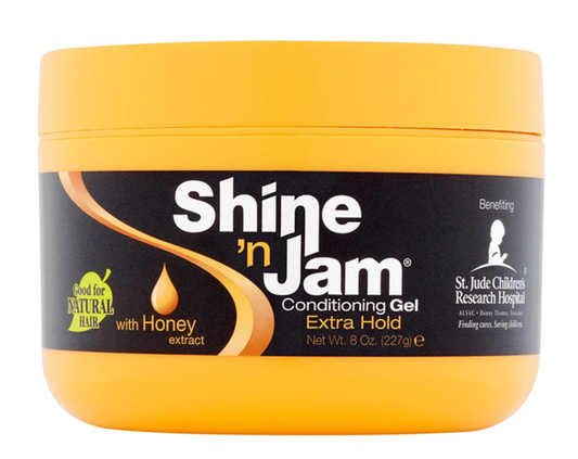 Ampro Shine ‘n Jam Conditioning Gel Extra Hold 8 oz.