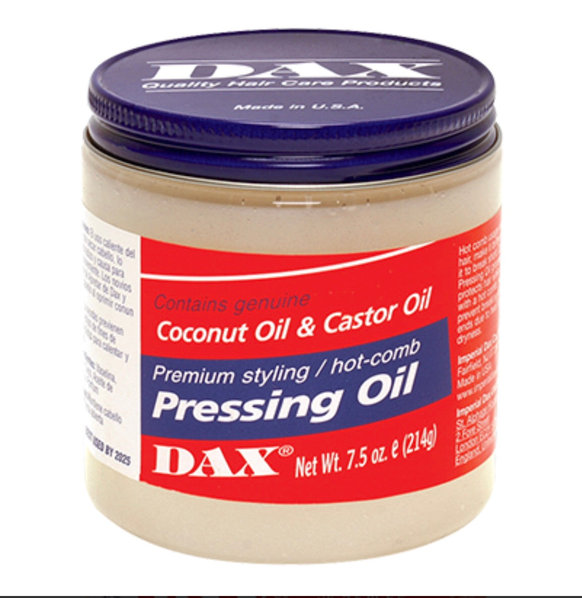 Dax Pomade Coconut Oil & Castor Oil